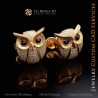 Polsini Gufo - Gioielleria 3D