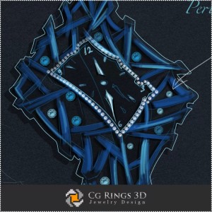Jewelry Design (Digital) - Clock Design