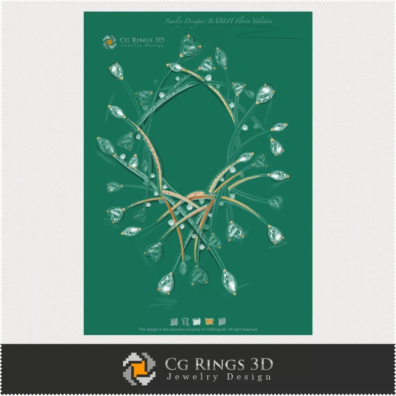 Meduza Halskette - Design Schmuck (Digital)