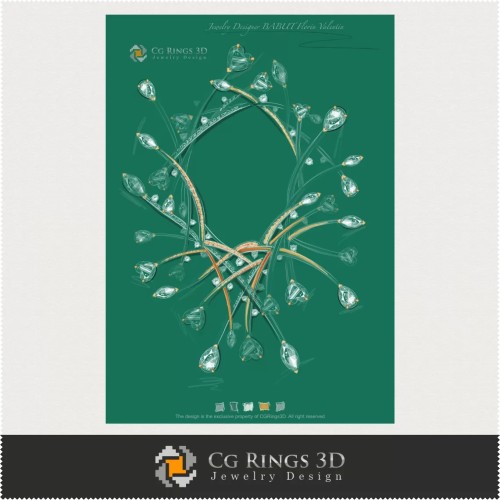 Collana Meduza - Design Gioielli (Digitale)