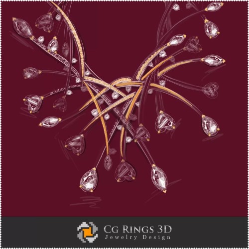 Meduza Necklace - Design Jewelry(Digital)
