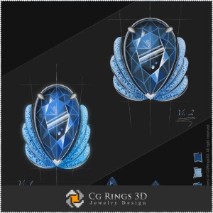 Collezione Frozen / Anello - Design Gioielli (Digitale)