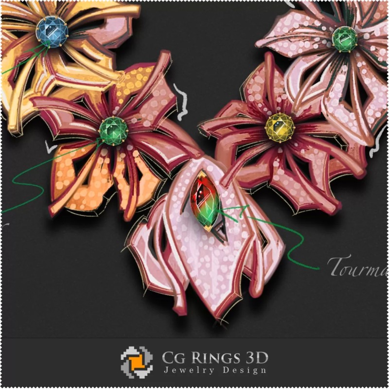 Collana - Melodia dei Colori Gioielli - Design...