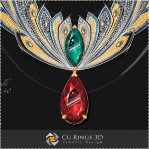 Collier - Design Joaillerie (Numérique)