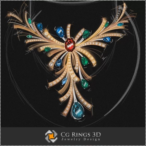 Necklace - Jewelry Design (Digital)
