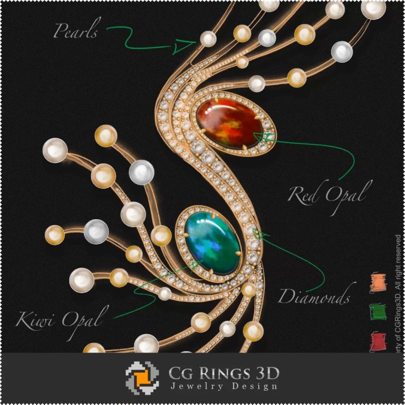 Brooch - Joaillerie Design (Numérique)