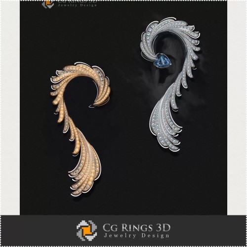 Earrings - Jewelry Design (Digital)