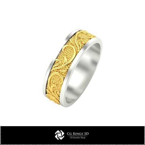 3D Ehering Zuhause, Schmuck 3D CAD, Ringe 3D CAD, Eheringe 3D