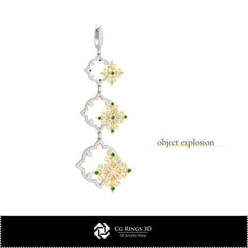 Schmuck-Set – Schmuck 3D-CAD für Zuhause, Schmuck 3D-CAD, Schmucksets 3D-CAD