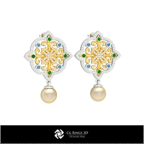 Jewelry-Jewelry Set 3D CAD Jewelry 3D CAD, Jewelry Sets 3D CAD 