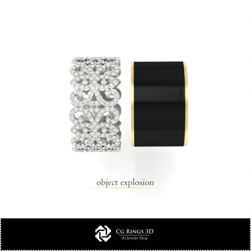 Bijuterii-Set de bijuterii CAD 3D Bijuterii CAD 3D, Inele CAD 3D, Pandantive CAD 3D, Seturi de bijuterii CAD 3D, Inele fashion
