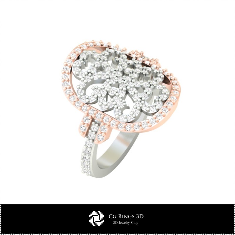 Bijuterii-Set de bijuterii CAD 3D Bijuterii CAD 3D, Inele CAD 3D, Pandantive CAD 3D, Seturi de bijuterii CAD 3D, Inele fashion