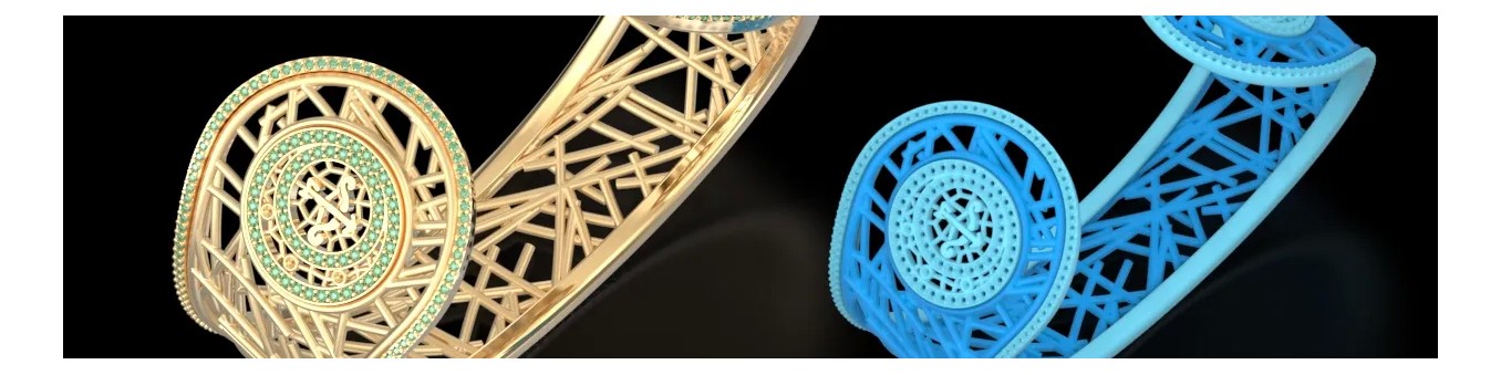 Modelli CAD Braccialetti Zodiacali 3D - Design di Gioielli Astrologici per Stampa