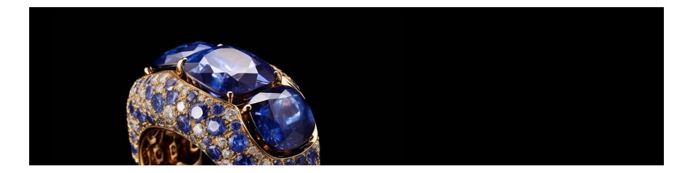 AI Jewelry with Sapphire - Premium 3D CAD Models for Jewelers