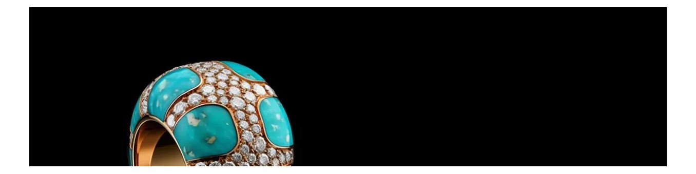 Modèles 3D CAD de bijoux en turquoise générés par IA - Designs imprimables premium