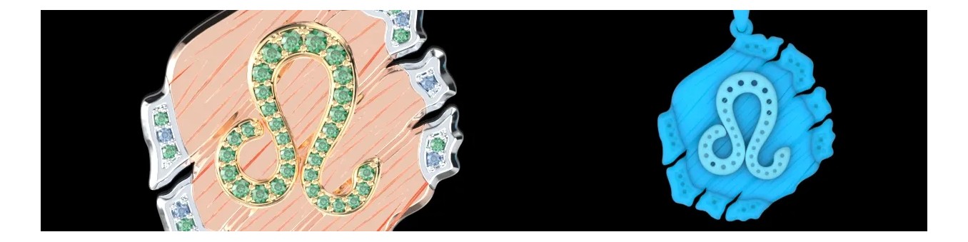 Pendentifs du Zodiaque 3D - Modèles CAO Premium pour les Créateurs de Bijoux