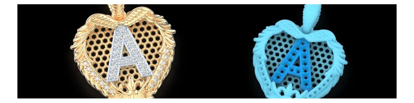 Modelli CAD Gioielli Vittoriani 3D – Design di Gioielli Vintage per Gioiellieri