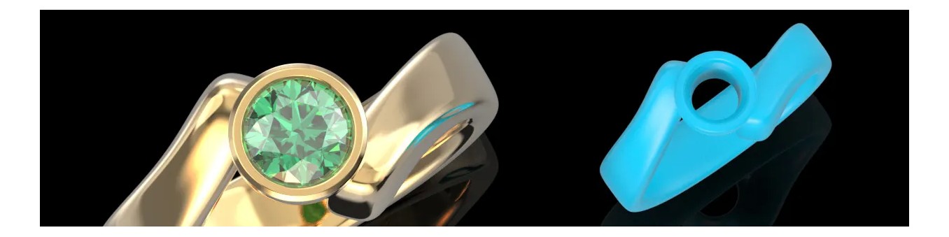 Bagues Solitaires Modèles – Design & Prototypes